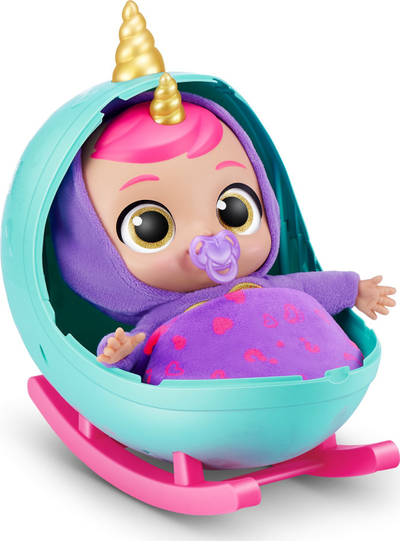 Lodër interaktive Zuru Babycorns Rainbocorn, me dritë, me zë, shumëngjyrëshe