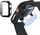Mbulesë mbrojtëse Tech-Protect Defense360 për Apple Watch 7 45mm, me xham t’trashë të futur, e zezë