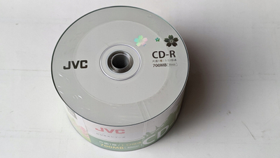 Дискови CD-R JVC Logo, 700MB, 52x, 50 парчиња