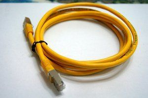 Kabllo rrjeti Telegärtner MP8 FS 600, RJ45 RJ45, 10m, SFTP Cat.7, e verdhë