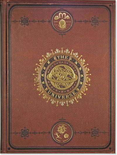 Fletore Peter Pauper Press Sewn Notebook Cosmos, 160 faqe, me vija, shumëngjyrëshe
