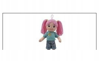 Kukull pelushi KER Kaja Rag Doll 9532, 35 cm, shumëngjyrëshe