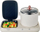 Grill raclette Adler AD 6421, 2 në 1, tenxhere gatimi, i zi