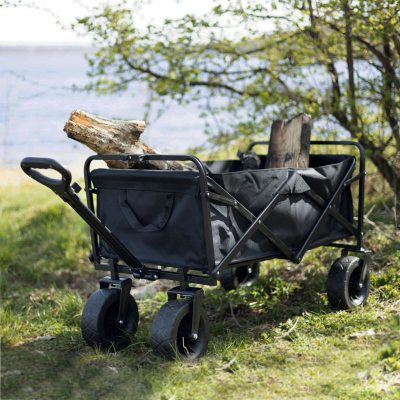 Karrocë turistike Offlander 220L OFFCACC40, kapacitet 100kg, e zezë