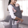 Mbajtëse për fëmijë Chicco Chicco Comfy Fit, 0-15 kg, e hirtë