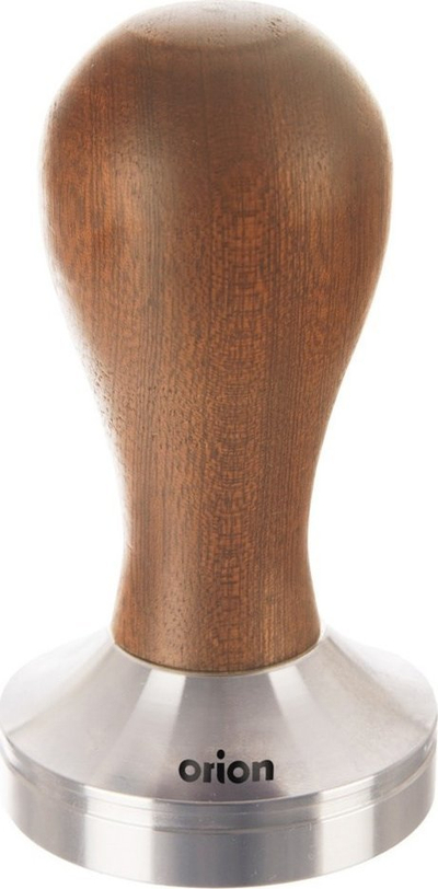 Shtypës kafeje Orion, 5 cm, çelik inox dhe dru, kafe