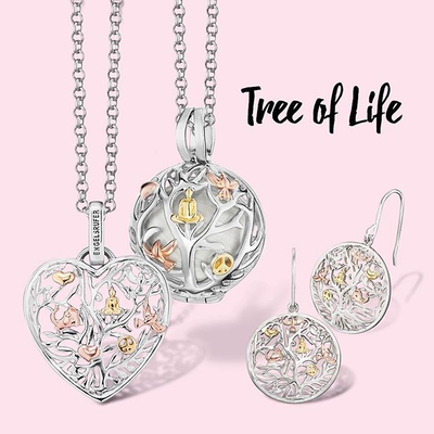 Qafore Engelslufer Heart Tree of Life ERN-HEARTTREE