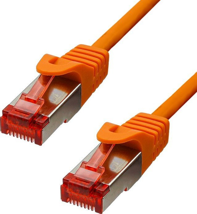 Kabllo rrjeti ProXtend F UTP CAT6, 20m, LSZH, portokalli