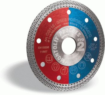 Teh diamanti Montolit CG, 115mm, për gres porcelani