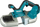 Sharrë shirit portabël Makita DPB182Z LXT, 18V, pa bateri, blu