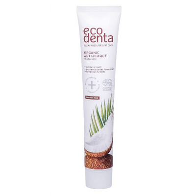 Pastë për dhëmbë Ecodenta Anti-Plaque, 75 ml