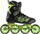Patina inline Nils Extreme NA8660, numri 41, ABEC9, jeshile me të zezë