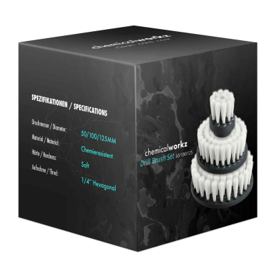 Chemicalworkz drill brush set cleaning brushes - Set furqa pastrimi per AKU