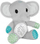 Lodër projektor pelushi Milly Mally Elephant, kuti muzikore, gri