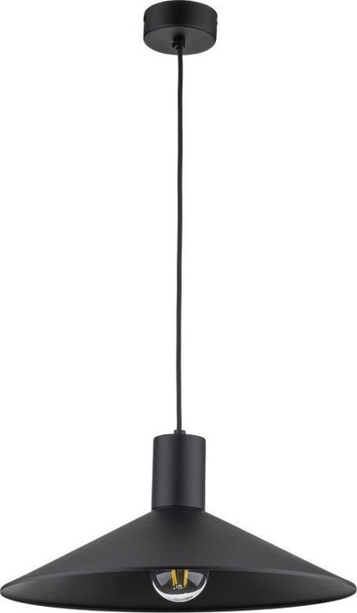Llambë varëse TK Lighting Jump, metal, Ø36 cm, e zezë