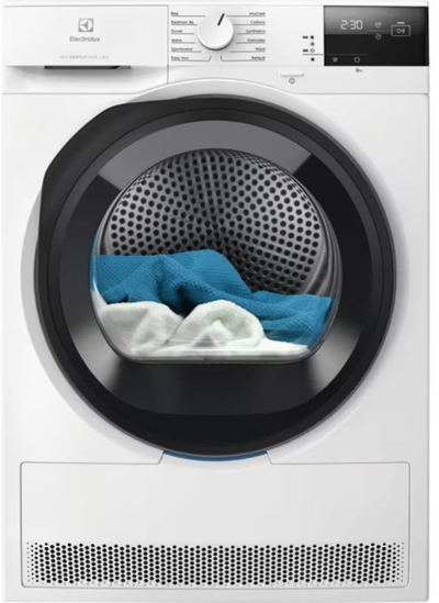 Makinë tharëse rrobash Electrolux EW7D495UE, 9kg, kontroll elektronik, e bardhë