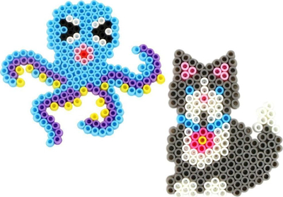 Set lodër Iron Beads ZA3318, 6000 rruaza, kuti plastike, shumengjyrëshe
