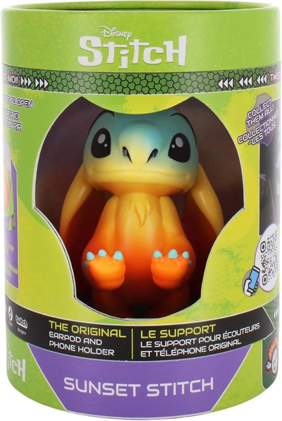 Држач за телефон Cable Guys Lilo and Stitch Sunset Stitch Holdems Mini, за телефони и аксесоари, многуобоен