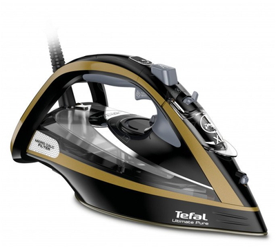 Пегла со пареа Tefal FV9847E0 Ultimate Pure, 3000W, резервоар 350ml, сина