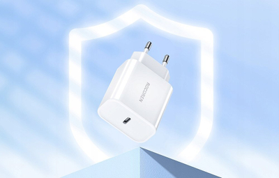 Karikues muri Rocoren PD, 20W, USB C, i bardhë