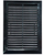 Grilë ventilimi Awenta 16x23, rrjetë kundër insekteve, me kapëse, e zezë