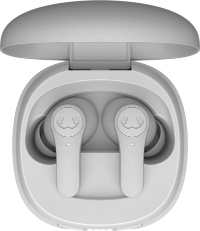 Kufje pa tela Fresh n Rebel Twins Rise, in ear, ANC, gri
