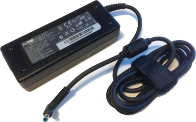 Karikues për laptop HP 854056-002, 90W, i zi