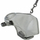 Parzmore për mace Trixie Soft Harness Cat, 24–42 cm, me zinxhir 120 cm, gri