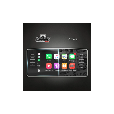 Mbrojtëse ekrani matte GrizzGlass CarDisplay, Skoda Superb 4 10", 2024-2026, transparente
