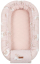 Kokon për bebe Sensillo Muslin Bear and Rabbit, 80x45cm, pambuk, rozë
