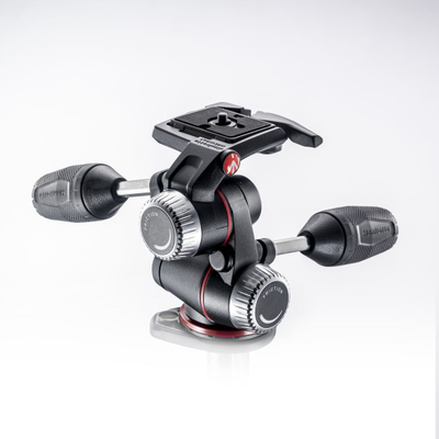 Kokë tripodi Manfrotto MHXPRO 3W, 3 Way Panhead, alumin, e zezë
