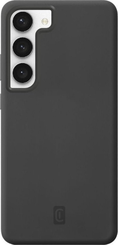 Mbrojtëse telefoni Cellularline Sensplus për Samsung Galaxy S23 FE, silikoni, e zezë