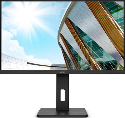 Monitor AOC U32P2CA, 31.5", 60 Hz, 3840 x 2160 (UHD 4K), DisplayPort x1, HDMI x2, USB-C x1, USB Type B x1, VA, i zi
