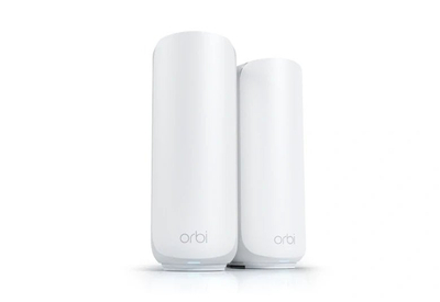Sistem mesh Wi‑Fi NETGEAR Orbi 370, Wi‑Fi 7, 3.6 Gbps, i bardhë