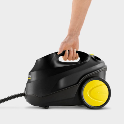 Pastruese me avull Kärcher SC 3 EasyFix Go Further, nxehet për 30 sekonda, depozitë uji që mbushet prap, e zezë