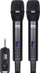 Set mikrofoni pa tel profesional 2.4 GHz, kapsulë dinamike kardioide, lidhje USB‑C, i zi