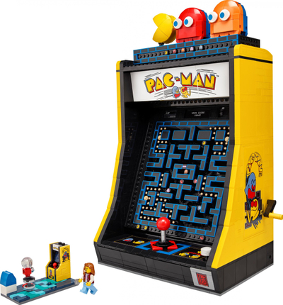 Set LEGO Icons Pac-Man Arcade Machine 10323, model ndërtimi koleksionist, për të rritur, multikolor