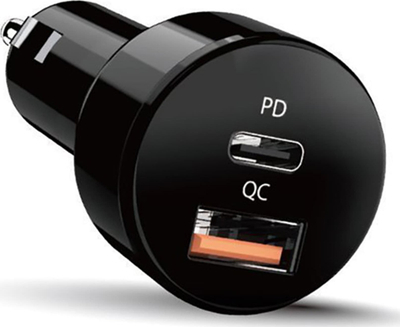 Karikues makine Genius PD-36AC-Car, 36W, USB-C dhe USB-A, i zi
