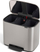Kosh plehrash Brabantia Bo Step Can, 3x3 gal, çelik mat, ngjyrë argjendi