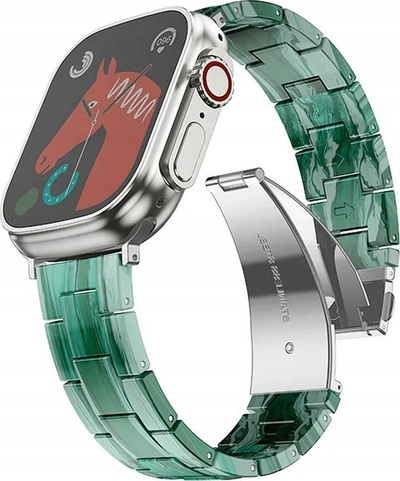 Каишка Forcell F Design FA04 Resin Marble, за Apple Watch 38 40 41, пластична смола, не'рѓосувачки челик