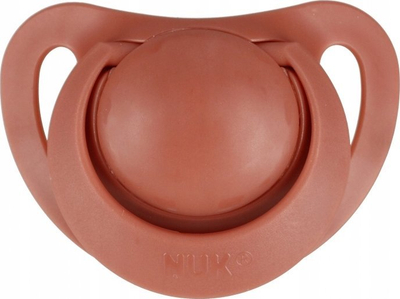 Biberon NUK For Nature, latex, 0–6 mujsh, set 2 copë, i kuq e bardhë
