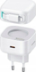 Adapter karikimi Usams, 35W, 1xUSB, me kabllo Lightning, i bardhë