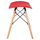 Stol Tonia 46,5×35×47 cm (HM0109.04), kuqe
