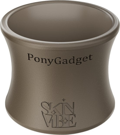 Gumë flokësh SkinVibe PonyGadget SV-004BR, elastike, kafe