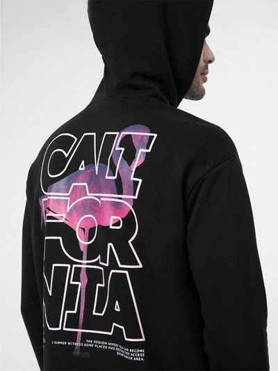 Bluzë me kapuç 4F TSWSM264, për burra, 2XL, e zezë
