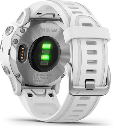 Orë e mençur Garmin Fenix 6S 010-02159-00, e argjendtë/bardhë