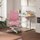 Karrige zyre për fëmijë Mark Adler Junior 4.6 Pink, ergonomike, me mbështetëse këmbësh, rozë
