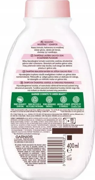 Balsam flokësh Garnier Botanic Therapy Oat Delicacy, për flokë dhe skalp të ndjeshëm, 200ml