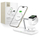 Karikues wireless Tech-Protect QI15W-A45, 3 në 1, MagSafe, i bardhë