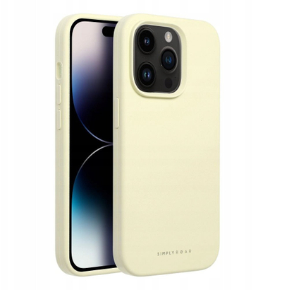 Mbulesë telefoni Roar Cloud Skin për iPhone 17 Pro, silikon, e verdhë e çelët